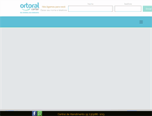 Tablet Screenshot of ortoralcenter.com.br